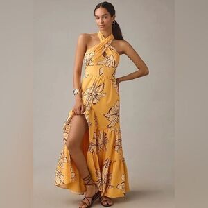 Anthropologie Hutch Floral Maxi Dress NWT